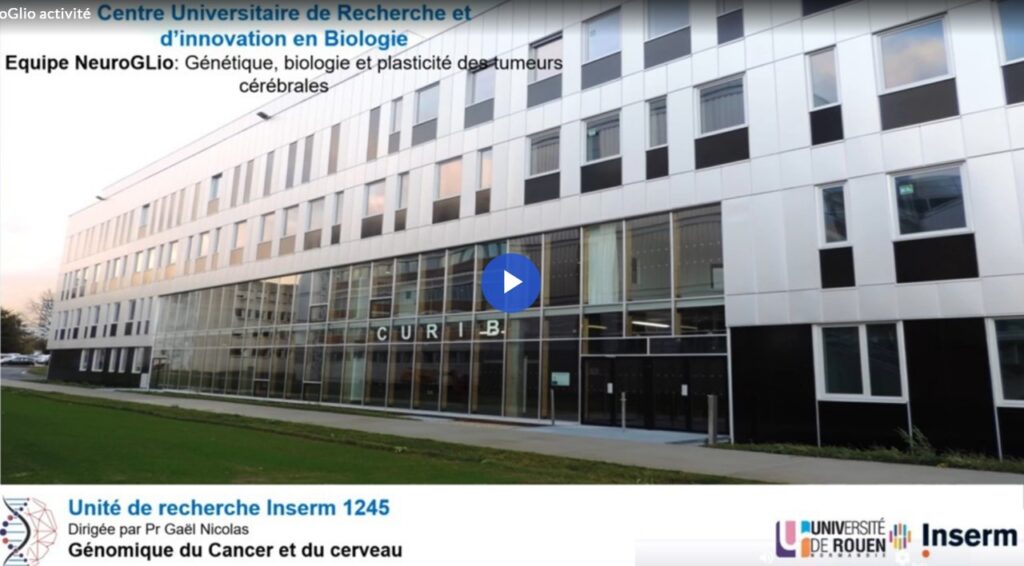 Vidéo activités NeuroGlio